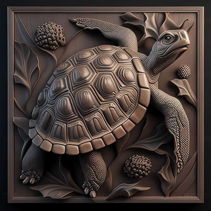 3D model Omophron chelys (STL)